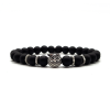Armband Onyx Eule